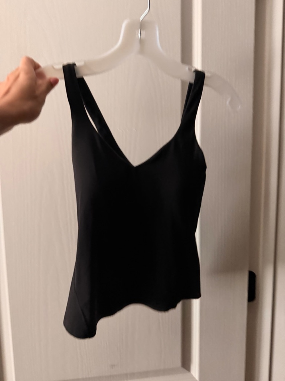 lululemon athletica Black V-Neck Camisole Tank